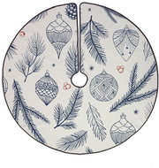 Butter Kings Mat under the tree tree needles - Christmas Tree Mat