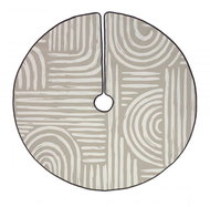 Butter Kings Under tree brush line - Christmas Tree Mat