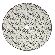 Butter Kings Placemat Santa likes mistletoe - Christmas Tree Mat