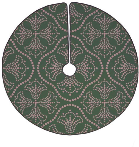 Butter Kings Placemat pink is good for Christmas - Christmas Tree Mat - Main image