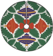 Butter Kings Placemat verry merry and happy - Christmas Tree Mat