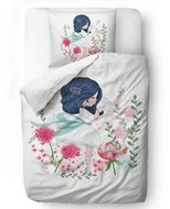 Butter Kings Agnes - flowers around me 140 × 200/90 × 70 cm - Children's Bedding