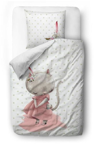 Butter Kings forest school-little mouse 140 × 200/90 × 70 cm - Children's Bedding - Main image