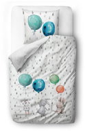 Butter Kings forest school-flying bunnies 140 × 200/90 × 70 cm - Children's Bedding