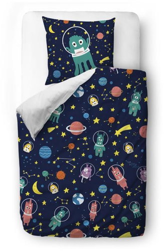Butter Kings space adventure 140 × 200/90 × 70 cm - Children's Bedding - Main image