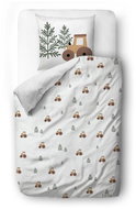 Butter Kings winter tractor 140 × 200/90 × 70 cm - Children's Bedding