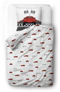 Butter Kings Reversible fast cars 140 × 200/90 × 70 cm - Children's Bedding