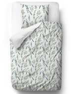 Butter Kings eucalyptus branches 140 × 200/90 × 70 cm - Bed Linen