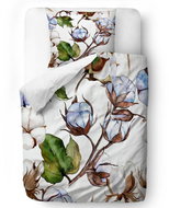 Butter Kings blue wad of cotton 140 × 200/90 × 70 cm - Bed Linen