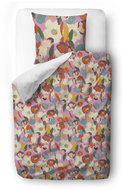 Butter Kings colours and flowers, 140 × 200/90 × 70 cm - Bed Linen