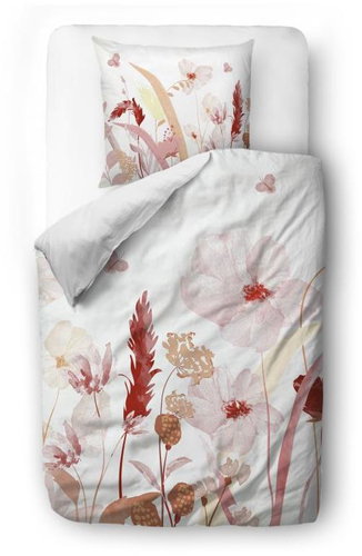Butter Kings pink meadow, 140 × 200/90 × 70 cm - Bed Linen - Main image