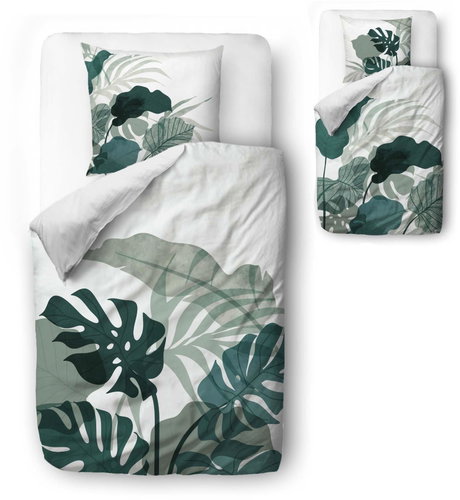 Butter Kings Reversible deep jungle 140 × 200/90 × 70 - Bed Linen - Main image