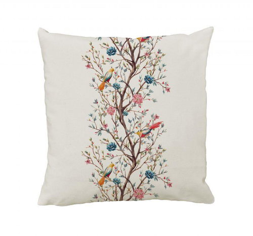 Butter Kings blooming tree 02, canvas cotton - Pillowcase - Main image