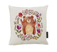 Butter Kings meadow in spring, canvas cotton - Pillowcase