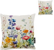 Butter Kings watercolour flowers, canvas cotton - Pillowcase