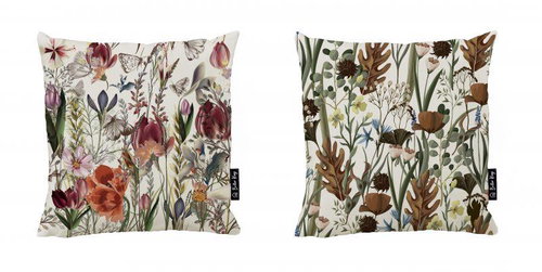 Butter Kings Set of 2 pillowcases floral - Pillowcase - Main image