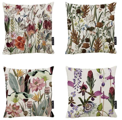 Butter Kings Set of 4 pillowcases floral - Pillowcase - Main image