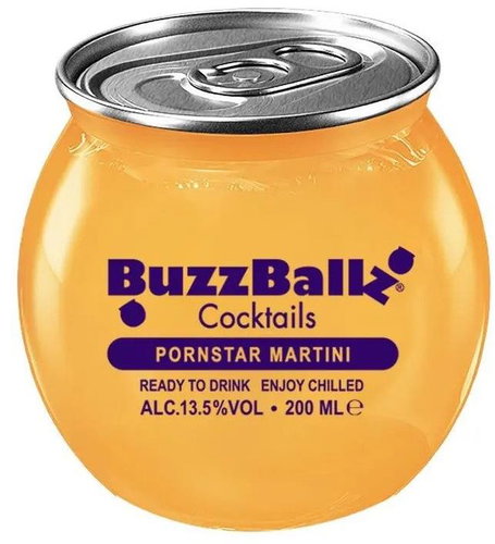 BuzzBallz Cocktails PornStar Martini 0,2 l 13,5 % - Mixed Drink - Main image