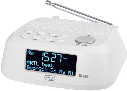 Trevi RC 80D4 WH - Radio Alarm Clock - Main image