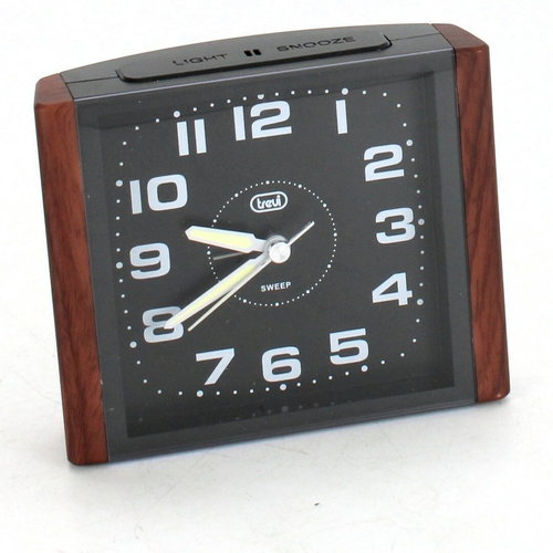 Trevi SL 3095/WD Quarz alarm clock, vintage style, 2xAA - Alarm Clock - Main image