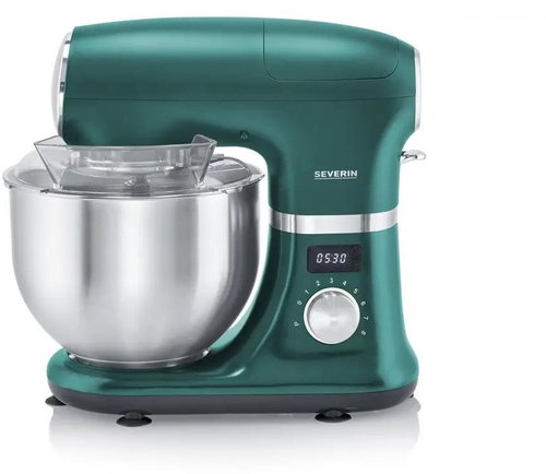 Severin KM 3896 Food processor 5,5l, green - Food Mixer - Main image