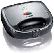 Severin SA 2969 Sandwich maker,600W, polished stainless steel black - Toaster