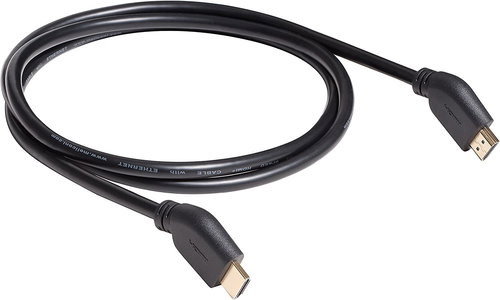 Meliconi 497015 HDMI High Speed Ethernet cable with 45° plug ideal for Slim TV, 1.5 m for A/V p - Video Cable - Main image