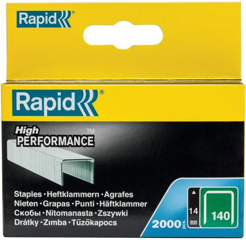 RAPID 140/14mm, 2000pcs, box - Heavy-Duty Staples - Main image