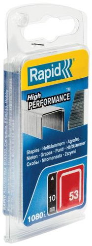 RAPID 53/10mm, 1080pcs, blister - Heavy-Duty Staples - Main image