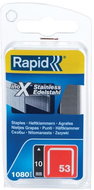 RAPID 53/10mm, 1080pcs, stainless steel, blister - Heavy-Duty Staples