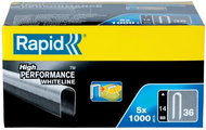 RAPID 36/14mm, 5x1000pcs, white, box - Heavy-Duty Staples