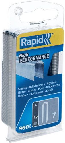 RAPID 7/12mm, 960pcs, blister - Heavy-Duty Staples - Main image