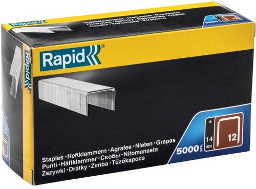 RAPID 12/14mm, 5000pcs, box - Heavy-Duty Staples - Main image