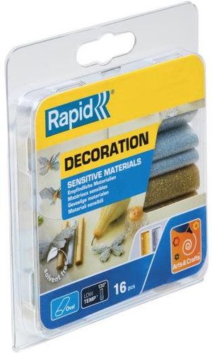 RAPID Ovál×94 mm, třpytivé, 16ks, blistr - Glue Gun Refill - Main image