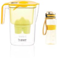 BWT VIDA žltá + outdoor sport bottle sunflower - Filtračná kanvica