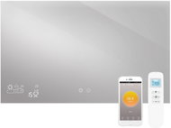 InfraTherm Wall-mounted Infra Smart Mirror SMART 200 W 60 × 60 cm, WiFi, LED lighting - Infrared Heater Panel