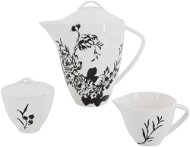by inspire 5D Set Teapot 1600ml, Milk Jug 150ml and Sugar Bowl 150ml Natty - Teapot