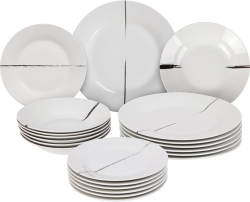 by inspire BRUSH Dining Set 18pcs - Dish Set - Main image
