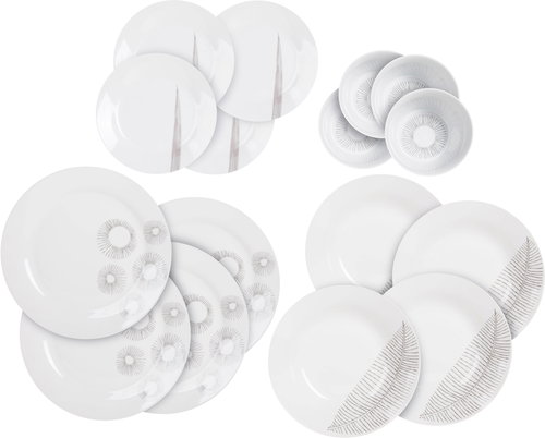 by inspire Lines Dining Set 16pcs - Dish Set - Main image