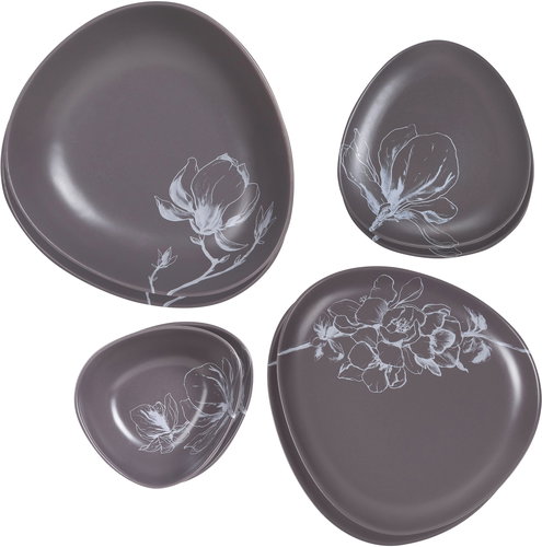 by inspire Dining Set Twig Stone 8pcs - Dish Set - Main image
