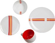 by inspire Dining Set Line 8pcs, Plus Salt and Pepper Shaker - Dish Set