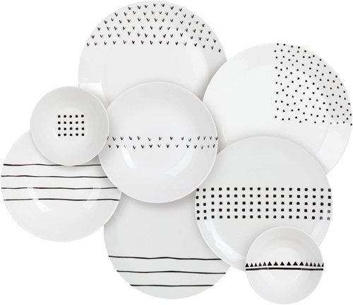 by inspire Grafico Dining Set 16pcs - Dish Set - Main image