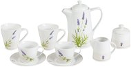 By Inspire "Lavender" Serving Set for Tea and Coffee, 11pcs - Dish Set
