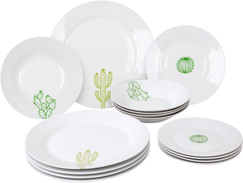 By Inspire Dining Set CACTUS 14pcs - Dish Set - Main image
