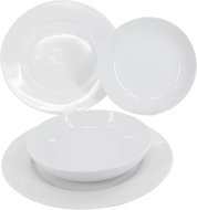 by inspire Dining Set 4 pcs Jumbo (2 pcs Pasta Plate Jumbo + 2 pcs Shallow Plate Jumbo) - Dish Set