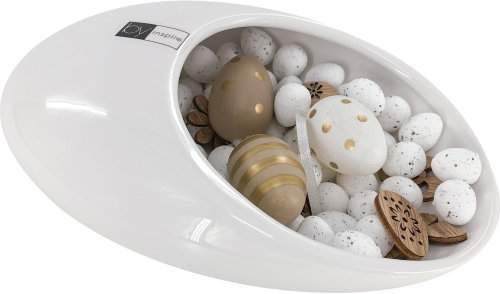 by inspire  Easter Bowl ''Bean S'' (20x13x7cm), White, Variant A - Small Bowl - Main image