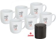 by inspire LOVE 6pcs Tea Mugs of 350ml plus Can - Mug