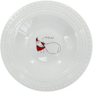 by inspire Embos line xmas soup plate, 23cm - Plate