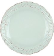 Clay Shallow plate Romance, 27,5cm, greenish tint - Plate
