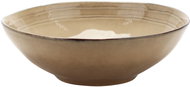 Clay Ceramic bowl Corn, 24,5×8cm, beige - Bowl